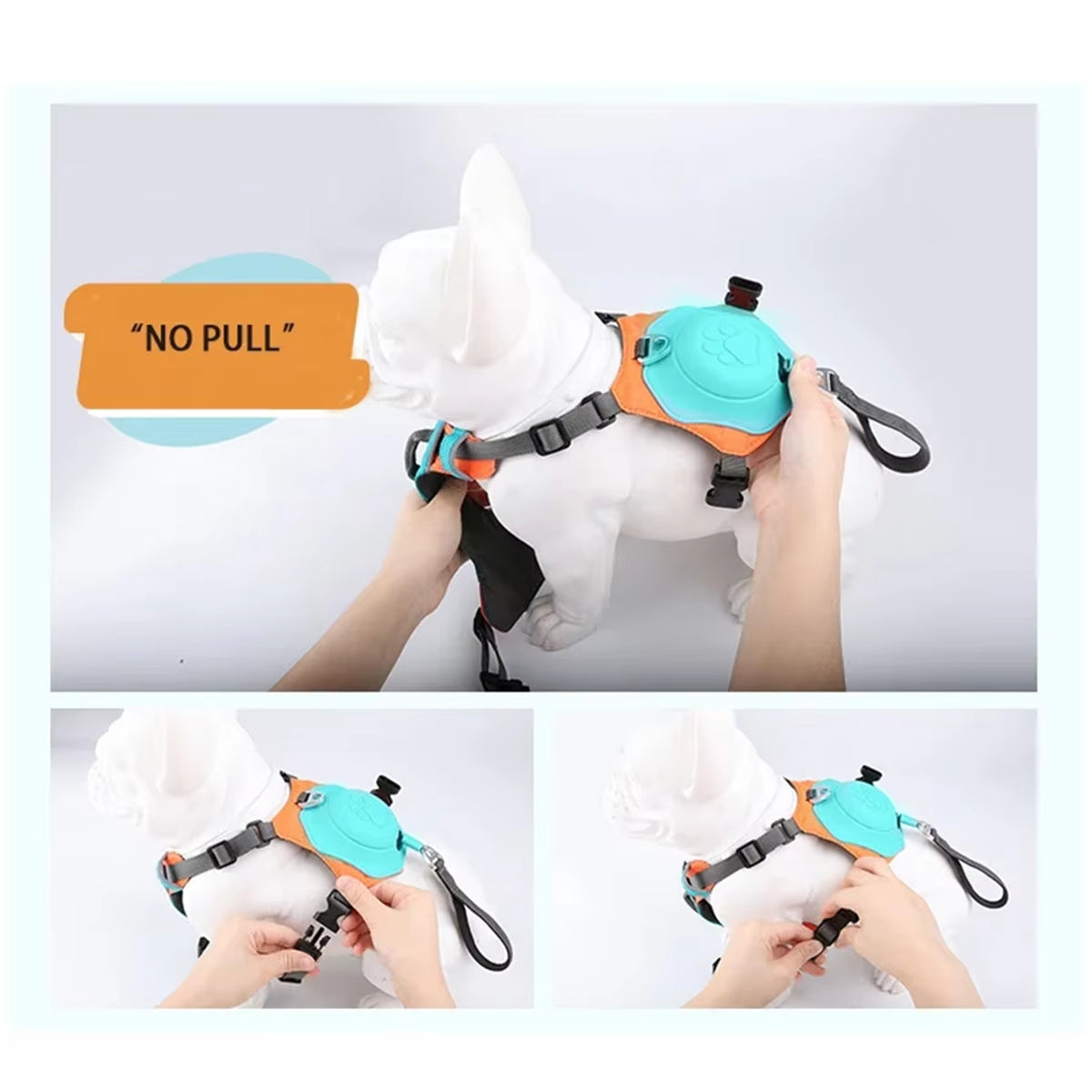 Ultimate 2-In-1 No Pull Dog Harness with Retractable Leash - Adjustable, Breathable, and Safe for Your Pup!