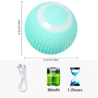 Interactive Electric Puppy Ball - Auto Rolling Toy for Cats & Small Dogs, Fun Self-Moving Games & Pet Accessories