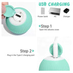 Smart Auto Rolling Electric Dog Ball - Interactive Indoor Training Toy for Active Pets