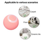Interactive Electric Puppy Ball - Auto Rolling Toy for Cats & Small Dogs, Fun Self-Moving Games & Pet Accessories