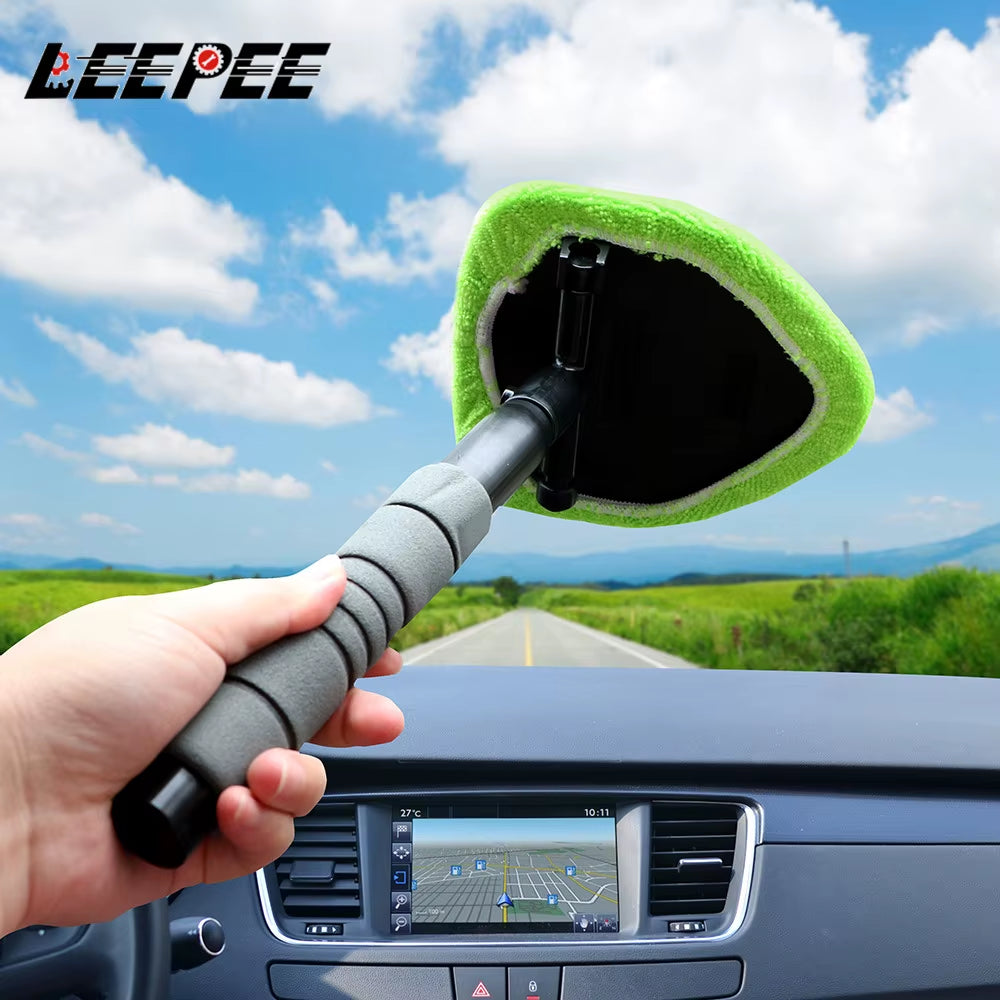 Transform Your Car Cleaning Routine with the Long-Arm Hairy Wizard: The Ultimate Microfiber Mist Eliminator!