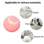 Smart Auto Rolling Electric Dog Ball - Interactive Indoor Training Toy for Active Pets