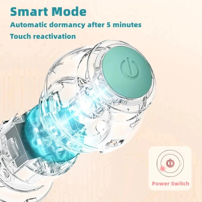 Smart Auto Rolling Electric Dog Ball - Interactive Indoor Training Toy for Active Pets