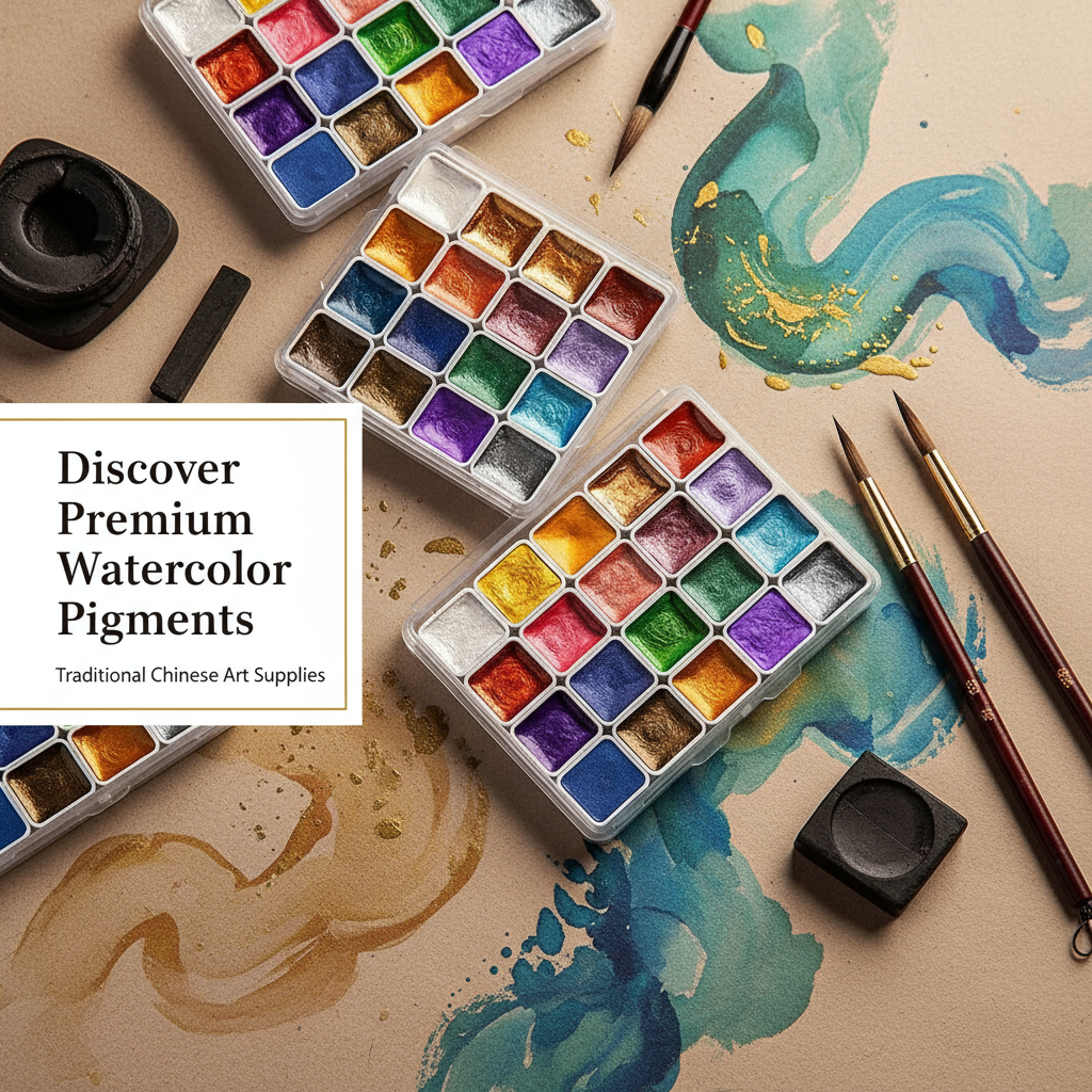 Homepage Banner for Watercolor Pigments